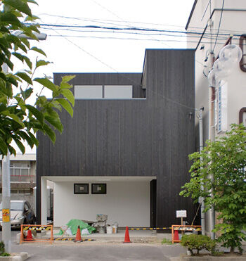 足場解体＠一宮
